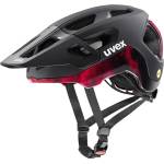 uvex Каска за планинско колоездене Uvex React MIPS Bike helmet - Black / Ruby Red Matt - размер 52-56 cm (851-1579-0411)