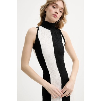 MSGM Рокля msgm в черно дълга разкроена 3842mda29y. 257317 (3842mda29y.257317)