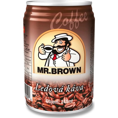 Mr. Brown ledová káva plechovka 240 ml