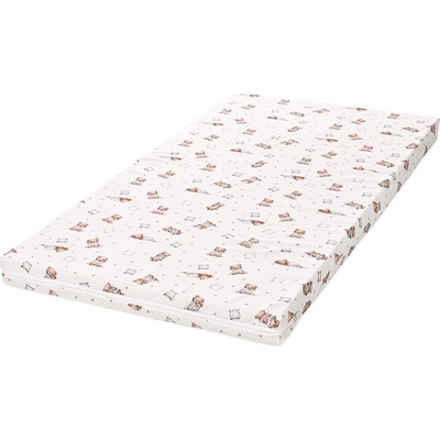 Lorelli Детски матрак Lorelli - Classic, Пяна, 60 x 120 x 6 cm, Бежово мече (10160156101)