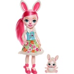 Enchantimals Mattel Голямо зайче кукла (30 см) (FRH52) (47405)