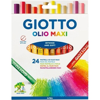 GIOTTO Маслени пастели GIOTTO Olio Maxi 11 мм за окачване 24 броя 293800 (293800)