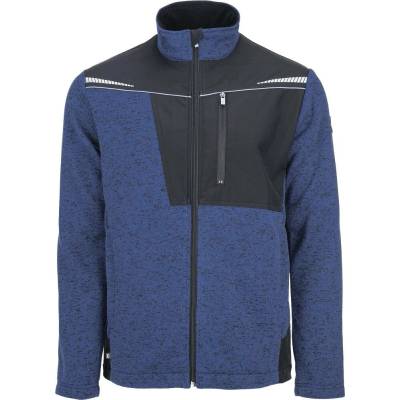 Cerva GROUP STIRLING STRETCH pletený svetr 10 KSŮ modrá, Velikost: 4XL