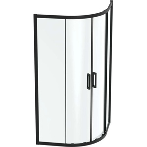 Ideal Standard Connect 2 - Душ кабина 80x80 см, черно/прозрачно стъкло K9250V3 (K9250V3)
