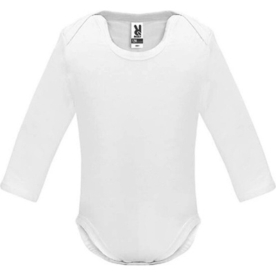 Dětské body s textem a obrázkem na přání personalizované body pro miminka Dlouhý rukáv Bílá