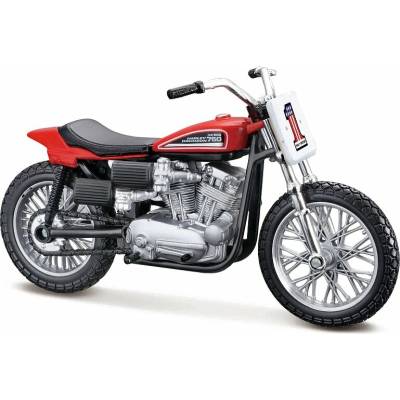 MAISTO HD Motocykel 1972 XR750 blister box 1:18