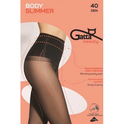 BODY SLIMMER Zeštíhlující punčochy pro ženy 40 DEN zlatý