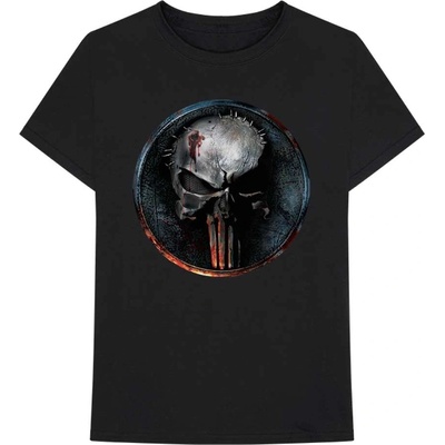 Marvel tričko Punisher Gore Skull čierne