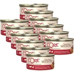 Wellness Core Signature Selects Говеждо и Пиле 12 x 79 г