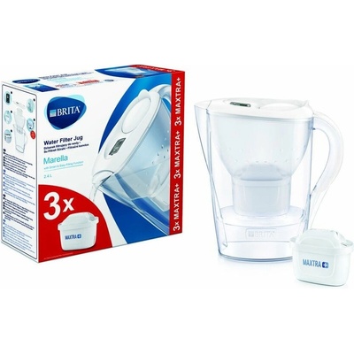 Brita Marella Cool bílá + 3 ks filtrů MAXTRA PRO Pure