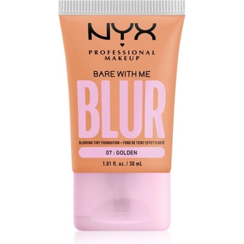 NYX Professional Makeup Bare With Me Blur Tint hydratační make-up 07 Golden 30 ml