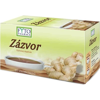 Fyto zázvor porciovaný 20 x 1 g