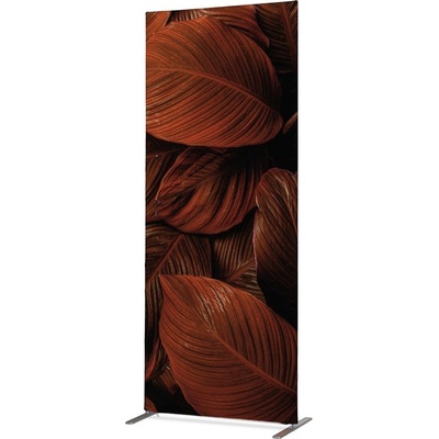 Jansen Display Deco Červené/rezavé listy rostlin 87 x 202 cm