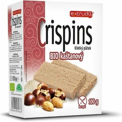 Crispins Bio kaštanový křehký plátek 100 g