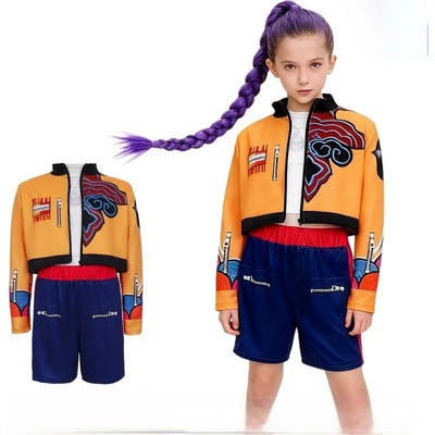 Demon Hunters kpop Rumi cosplay lovkyně démonů 130 cm – Sleviste.cz