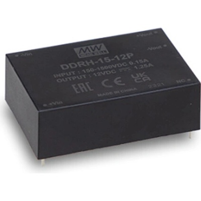 Mean Well DDRH-15-24P Měnič DC/DC 24V
