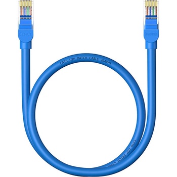 Baseus Мрежов кръгъл кабел Baseus RJ45, Cat. 6, 0, 5 м B00133204311-00 - син (B00133204311-00_VZ)