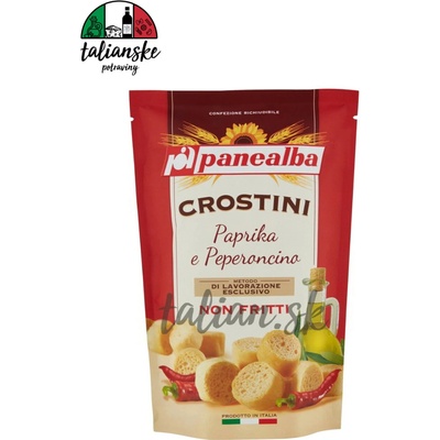 CROSTINI Paprika e Peperoncino Panealba 100 g