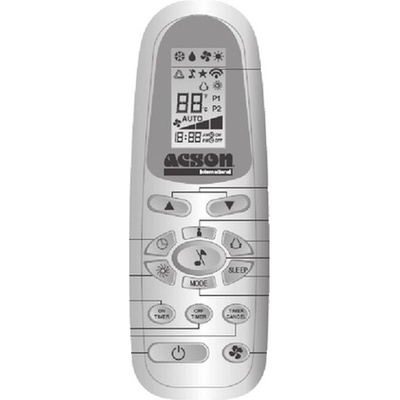 General ACSON AWM07G, AWM09G, AWM10G, AWM15G, AWM15G2W - съвместимо дистанционно управление на марката General (AWM07G, AWM09G, AWM10G, AWM15G, AWM15G2W)