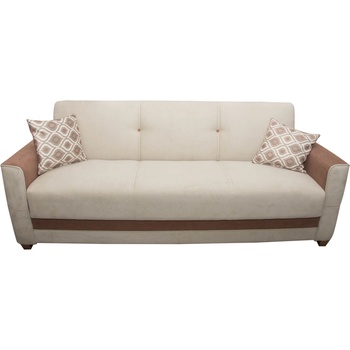 Image 1 of Диван Morgan тройка 225x85x90 cm Бежово кафяв