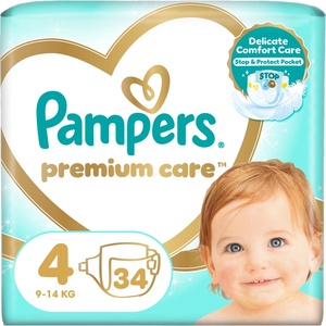 Pampers Premium S4 (34 бр. /фол) 9-14 кг B