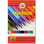 KOH-I-NOOR Цветни моливи KOH-I-NOOR 8758 Progresso цилиндрични 24 броя 7140095002 (8758024007PZ)