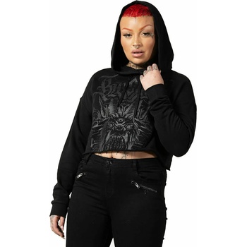 Image 1 of KILLSTAR дамски суитшърт killstar - Ниско Изрязан - Черен - ksra005226