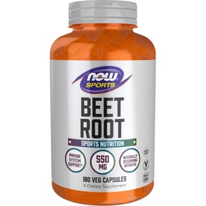 NOW Beet Root 550 mg [180 капсули]