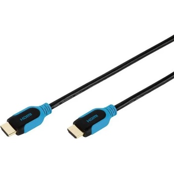 Vivanco Кабел Vivanco - 42956, HDMI/HDMI с Ethernet, 2.5m, син/черен (42956)