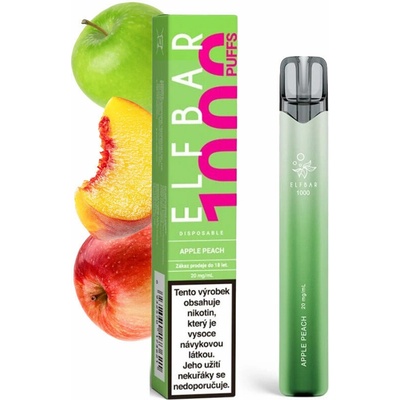 Elf Bar Apple Peach 20 mg 1000 poťahov