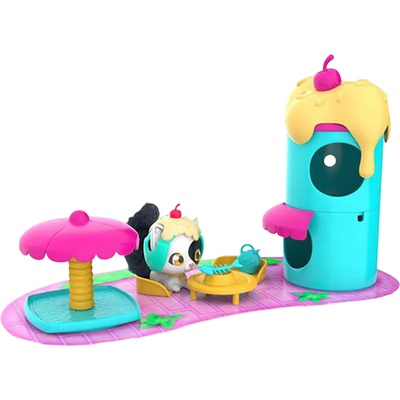 Happy Line Игрален комплект Happy Line - QT Kitties, котенце в сладоледена къща (450007)