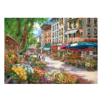 Schmidt Sam Park Paříž květinový trh Paris Blumenmarkt 1000 dílků