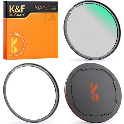 K&F Concept Magnetic Black Mist 1/4 Nano-X Series 82 mm