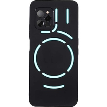 Unihertz Гъвкав TPU Калъф + Скрийн Протектор за Unihertz Luna - Прозрачен / Черен