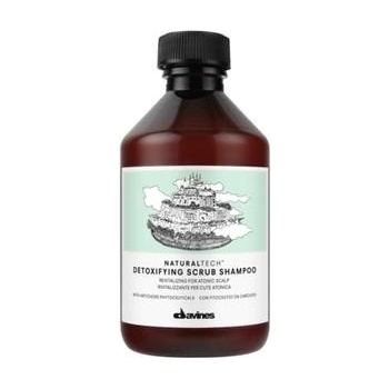 Davines NATURALTECH Detoxifying šampon pro hloubkové čištění atonické pokožky 250 ml