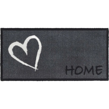 FLOMA Home Heart šedá 40 x 80 x 0,8cm