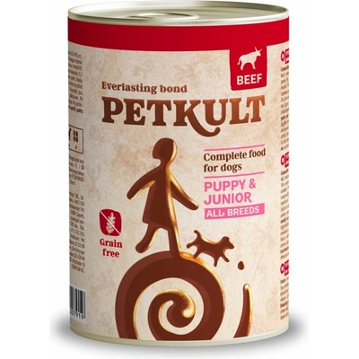 Petkult Junior Hovězí 20 x 400 g