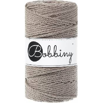 Bobbiny 3PLY Macramé Rope 3 mm 100 m Coffee юта (TS-E017)