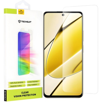 Techsuit защитно стъкло 9H за Realme 11 5G - Прозрачен KP31004 (31004)