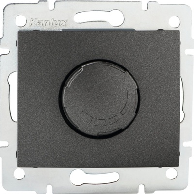 KANLUX DOMO Stmívač otočný LED 3 - 100W - grafit