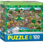 EUROGRAPHICS - Puzzle A Day at the Zoo 100XXL - 100 piese