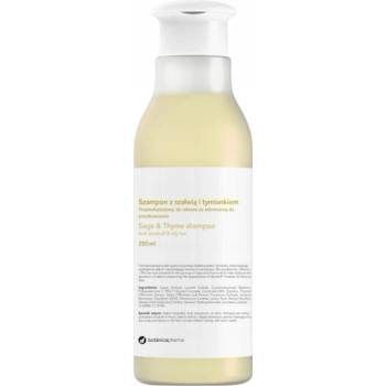 Botanicapharma Šampón proti lupinám na mastné vlasy Šalvia a tymián 250 ml