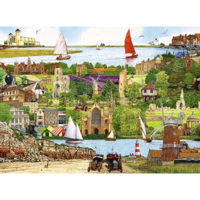 - Puzzle Escape to Norfolk - 500 piese