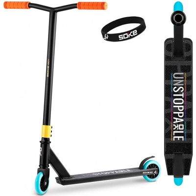 Soke Kickboard Scooter Extreme GO! oranžová