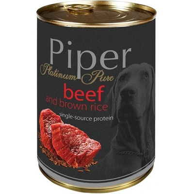 Piper Platinum Pure hovädzie a hnedá ryža 400 g