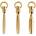 Sevanda Bad Boy Training Urethral Plugs Set Gold