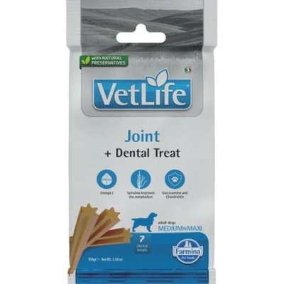 Vet Life Dog Dental Snack Joint Adult M&L 100 g