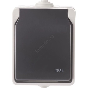 EMOS Екстериорен контакт french 250v / 16a ip54 (ems382)