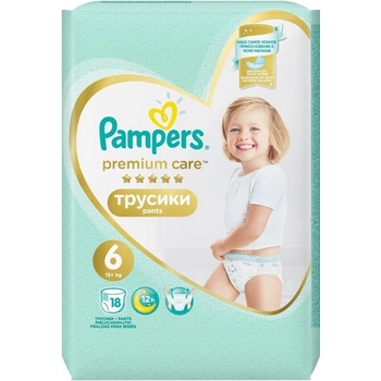Pampers Premium Pants 6 18 ks