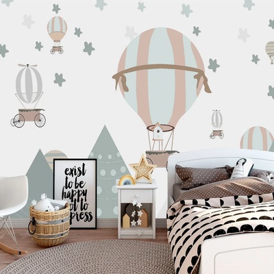 Art gift Фототапет - Балони сред звездите